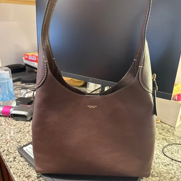 Coach Shoulder Bag Brooklyn 28 Maple - Picture 1 of 5